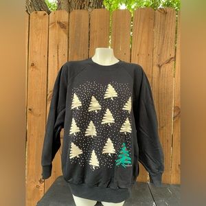 90s Vintage Gopher Sport Christmas ugly sweater size 2X.